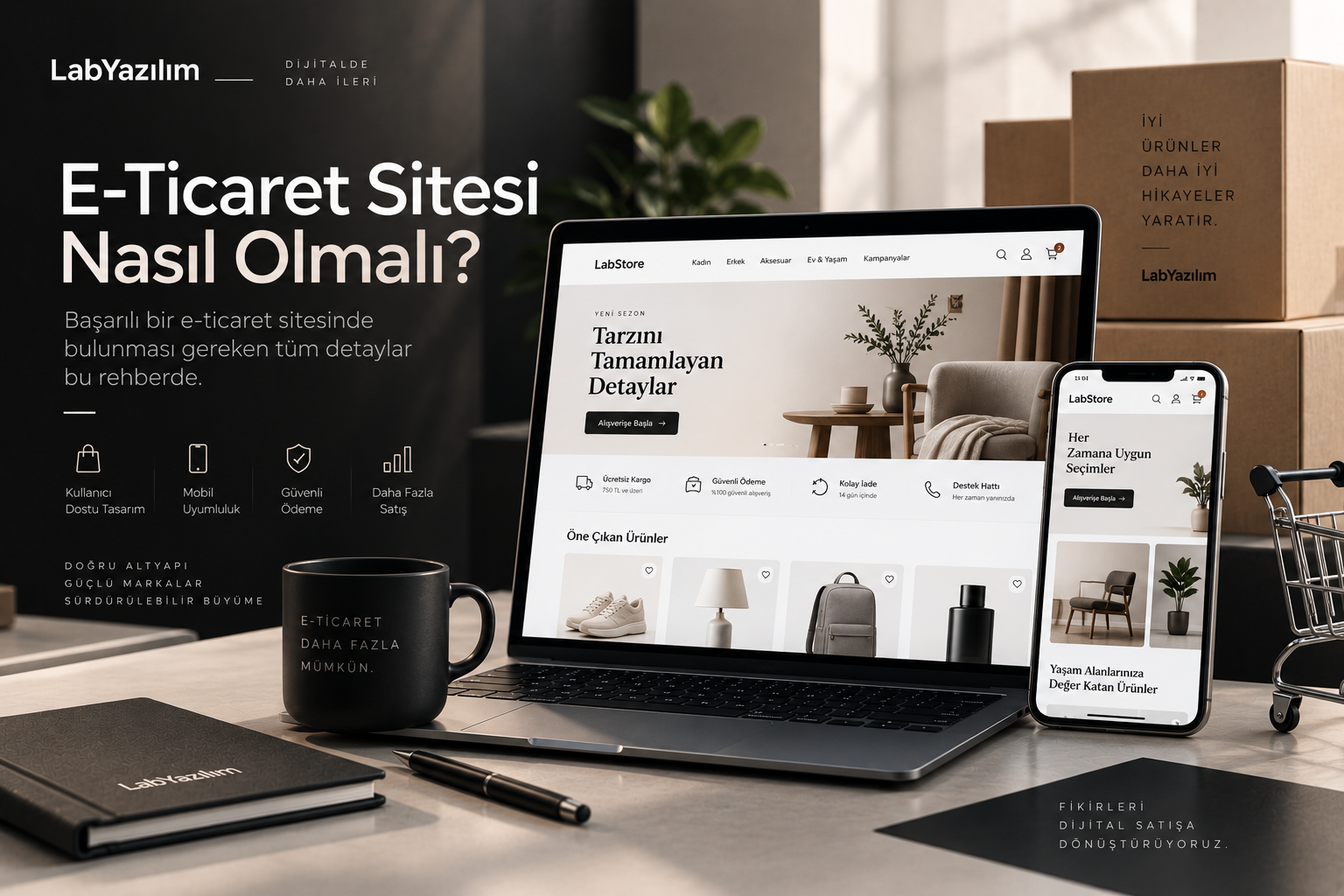 E-Ticaret Sitesi Nasıl Olmalı? Başarılı Bir E-Ticaret Sitesinde Neler Bulunmalı?