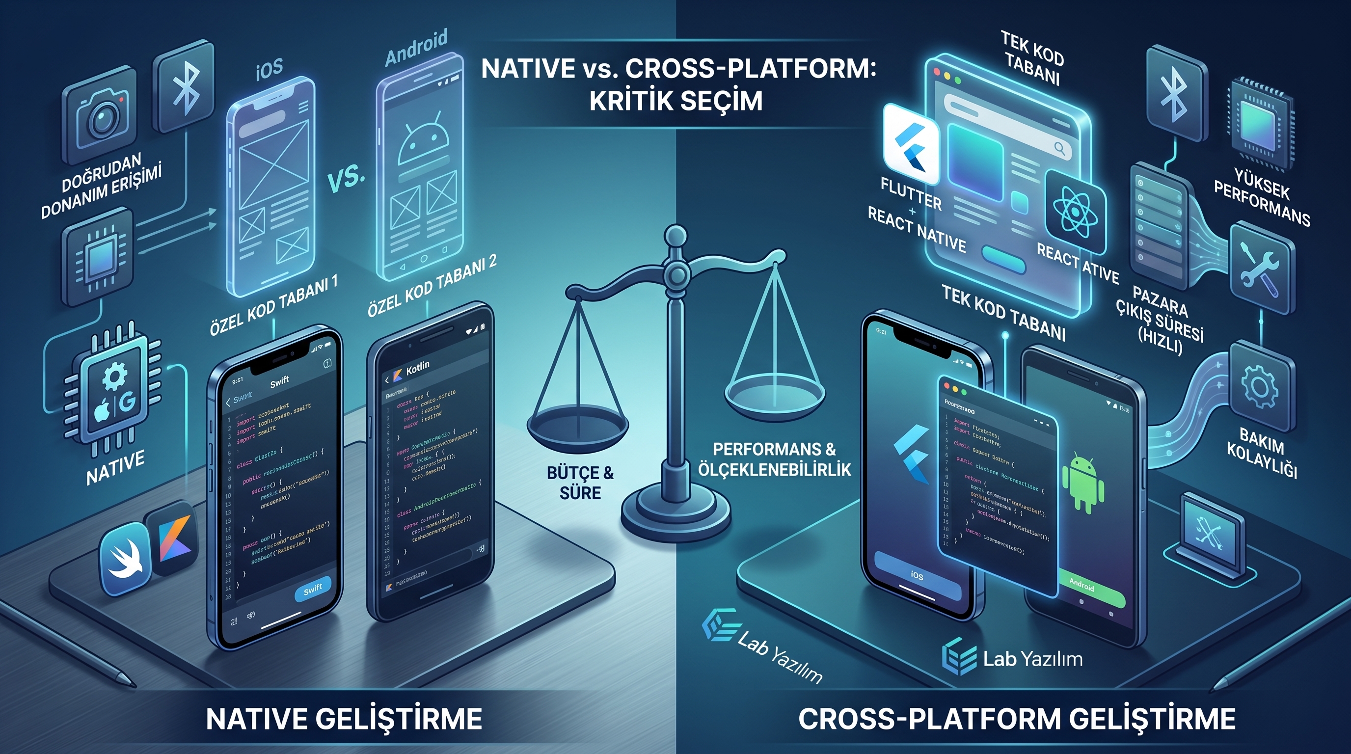 Mobil Uygulama Geliştirme: Native mi, Cross-Platform mu?