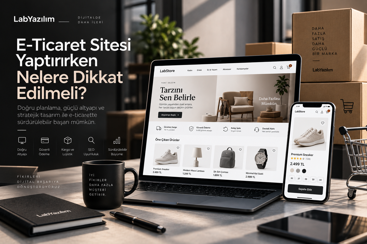 E-Ticaret Sitesi Yaptırırken Nelere Dikkat Edilmeli?