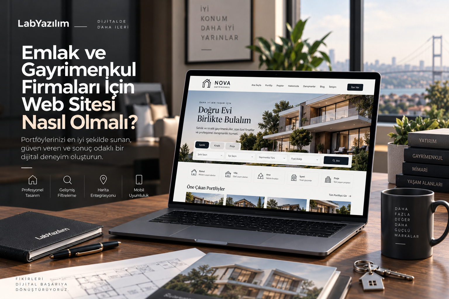 Emlak ve Gayrimenkul Firmaları İçin Web Sitesi Nasıl Olmalı?