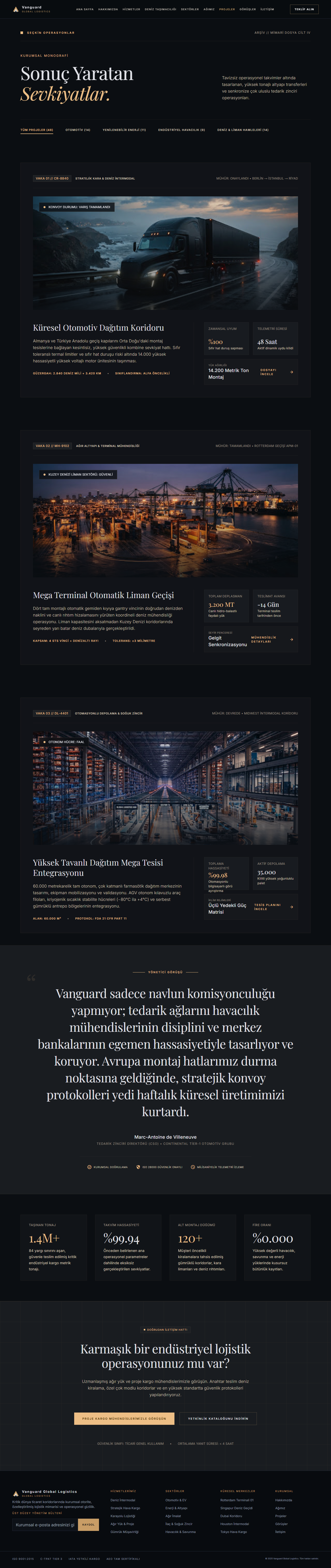 Vanguard Global Logistics detay