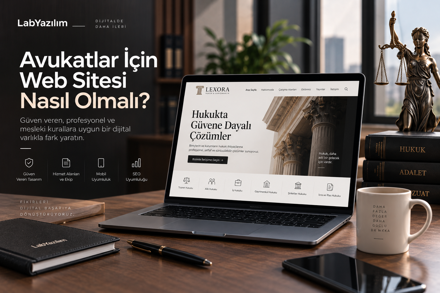 Avukatlar İçin Web Sitesi Nasıl Olmalı?