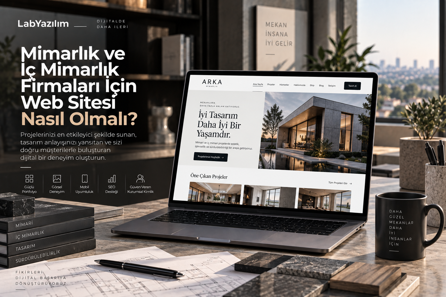 Mimarlık ve İç Mimarlık Firmaları İçin Web Sitesi Nasıl Olmalı?