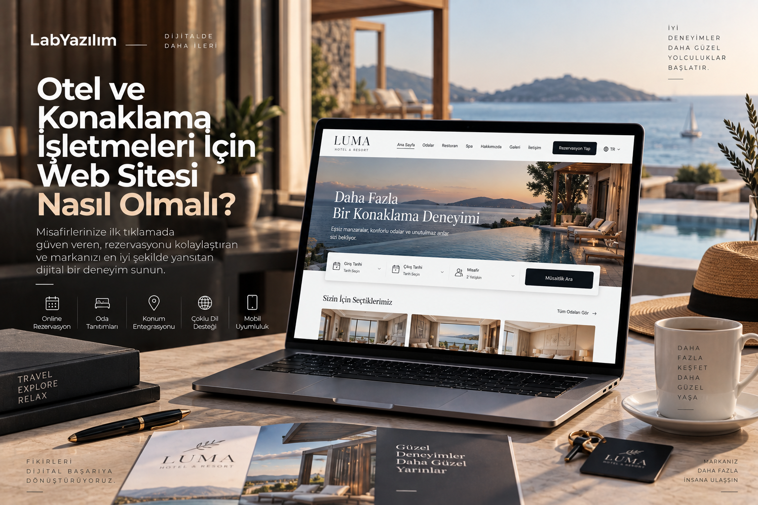 Otel ve Konaklama İşletmeleri İçin Web Sitesi Nasıl Olmalı?