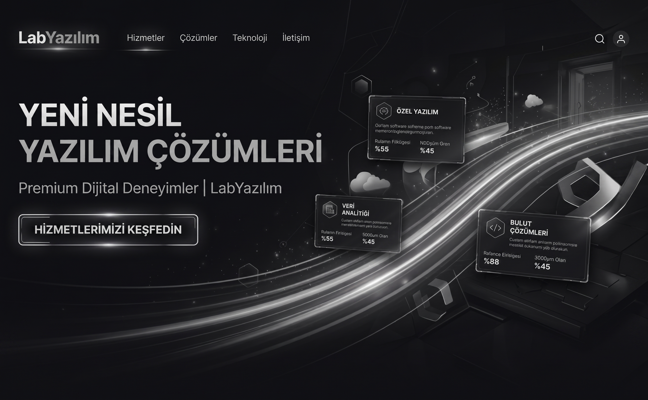 Landing Page (Açılış Sayfası)